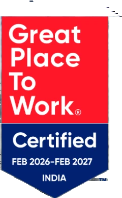Great Place to Work Certified — Feb 2026 to Feb 2027, India